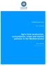 Agro-food production, consumption, trade and market policies in the Mediterranean. CIHEAM analytic note. N 2 June 2005.