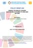 POLICY BRIEF #26 ENERGY PATHWAYS TOWARD SUSTAINABLE FUTURES TO 2050 AND BEYOND. Developed by: International Institute for Applied Systems Analysis