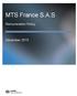 MTS France S.A.S. Remuneration Policy. December 2015