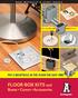 FLOOR BOX KITS and. Boxes Covers Accessories PUT A RECEPTACLE IN THE FLOOR THE EASY WAY! Arlington. Metal Covers. Non-metallic and