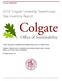 2015 Colgate University Greenhouse Gas Inventory Report