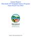 Annual Report Maryland 319 Nonpoint Source Program State Fiscal Year 2015