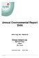 Annual Environmental Report 2008