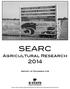 SEARC. Agricultural Research. Report of Progress Kansas State University Agricultural Experiment Station and Cooperative Extension Service