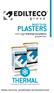 PLASTERS THERMAL. with high thermal-insulation properties READY TO USE. Insulation & Chemicals Division