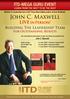 John C. Maxwell LIVE in Person!