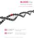 Genetic identification panel for 37 RBC Antigens. Genetic identification panel for 18 Human Platelet Antigens