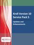 Kroll Version 10 Service Pack 5 Updates and Enhancements