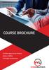 COURSE BROCHURE. Certified Agile Scrum Product Owner (CASPO) Training & Certification