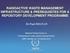 RADIOACTIVE WASTE MANAGEMENT INFRASTRUCTURE & PREREQUISITES FOR A REPOSITORY DEVELOPMENT PROGRAMME