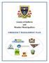 County of Dufferin and Member Municipalities EMERGENCY MANAGEMENT PLAN