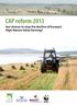 CAP reform last chance to stop the decline of Europe s High Nature Value farming?