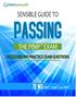 The Sensible Guide to Passing the PfMP SM Exam Including 400 Practice Exam Questions