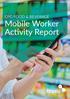 CPG FOOD & BEVERAGE. Mobile Worker Activity Report