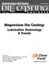 Magnesium Die Casting: Lubrication Technology & Trends