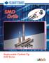 SMD Drills. High Performance Drilling Systems. Replaceable Carbide Tip Drill Series