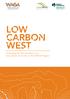 LOW CARBON WEST. A strategy for the transition to a low carbon economy in the WAGA Region