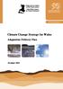 Climate Change Strategy for Wales. Adaptation Delivery Plan