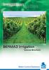 BERMAD Irrigation Concise Brochure