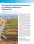 California s agricultural sector, a major groundwater