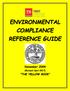 ENVIRONMENTAL COMPLIANCE REFERENCE GUIDE