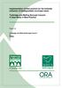 Implementation of best practice for the kerbside collection of biodegradable municipal waste