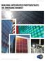 BUILDING-INTEGRATED PHOTOVOLTAICS: AN EMERGING MARKET