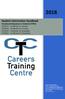 2018 Student Information Handbook Vocational Education in Schools (VETiS)   Careers Training Centre
