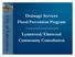 Drainage Services Flood Prevention Program. Lynnwood/Elmwood Community Consultation