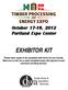 EXHIBITOR KIT. October 17-19, 2012 Portland Expo Center