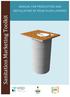 Sanitation Marketing Toolkit MANUAL FOR PRODUCTION AND INSTALLATION OF POUR-FLUSH LATRINES