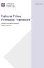 National Police Promotion Framework