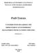 PHD THESIS CONTRIBUTIONS REGARDING THE BABEŞ-BOLYAI UNIVERSITY CLUJ NAPOCA FACULTY OF ECONOMICS AND BUSINESS ADMINISTRATION - SUMMARY -