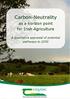 Carbon-Neutrality. as a horizon point for Irish Agriculture. A qualitative appraisal of potential pathways to 2050