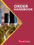 LDB Wholesale Operations WCC Order Handbook 1. Updated September 25, 2017