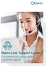 Elekta Care Support Center. Comprehensive, personalized customer support