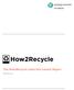 The How2Recycle Label Soft Launch Report