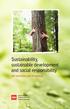 Sustainability, sustainable development and social responsibility. ISO definitions and terminology. International Organization for Standardization