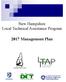 New Hampshire Local Technical Assistance Program Management Plan