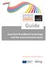 Guide Superfast Broadband technology and the environmental sector