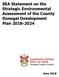 SEA Statement on the Strategic Environmental Assessment of the County Donegal Development Plan