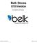 Belk Stores 810 Invoice. X12/V4030/810: 810 Invoice