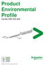 Product Environmental Profile Canalis KBA 25A-40A