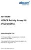 ab HDAC8 Activity Assay Kit (Fluorometric)
