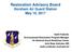 Restoration Advisory Board Horsham Air Guard Station May 10, 2017