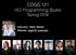 COGS 121 HCI Programming Studio Spring 2016