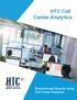 HTC Call Center Analytics