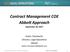 Contract Management COE Abbo1 Approach