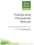 Policies and Procedures Manual. First Door Training and Development Pty. Ltd.
