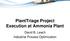 PlantTriage Project Execution at Ammonia Plant. David B. Leach Industrial Process Optimization